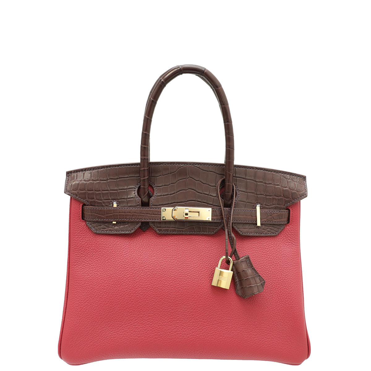 Hermes Bicolor Retourne Birkin Touch 30 Bag