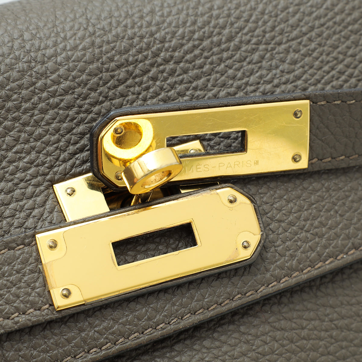 Hermes Etoupe Retourne Kelly 35 Bag