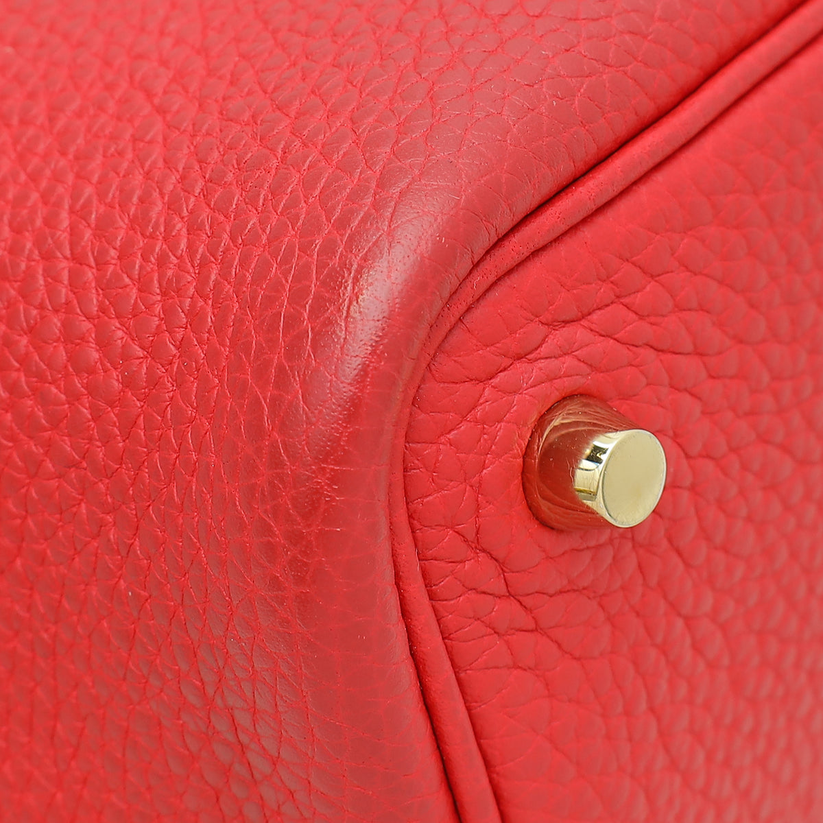 Hermes Rouge Casaque Picotin Lock 18 Bag