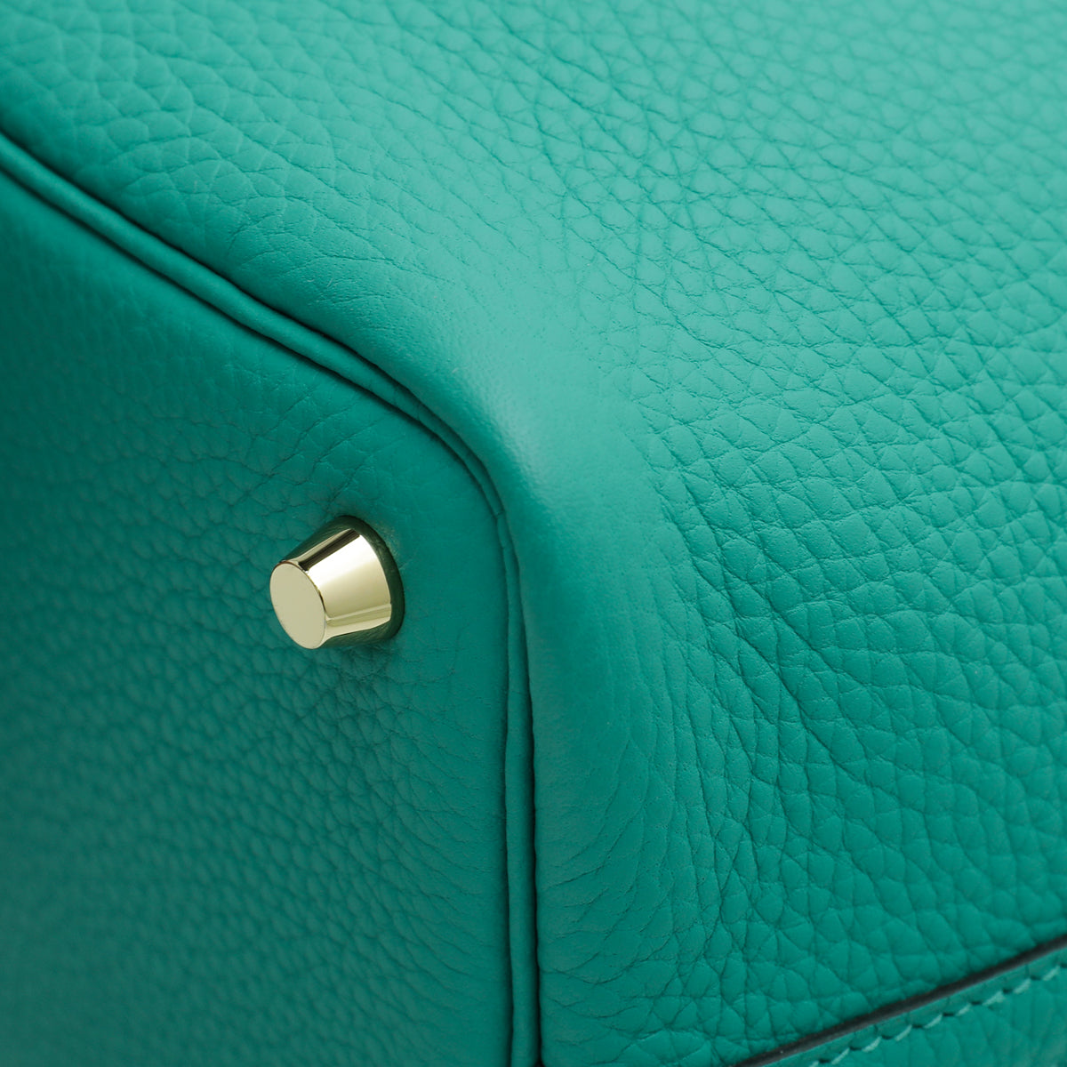 Hermes Vert Verone Picotin Lock 18 Bag