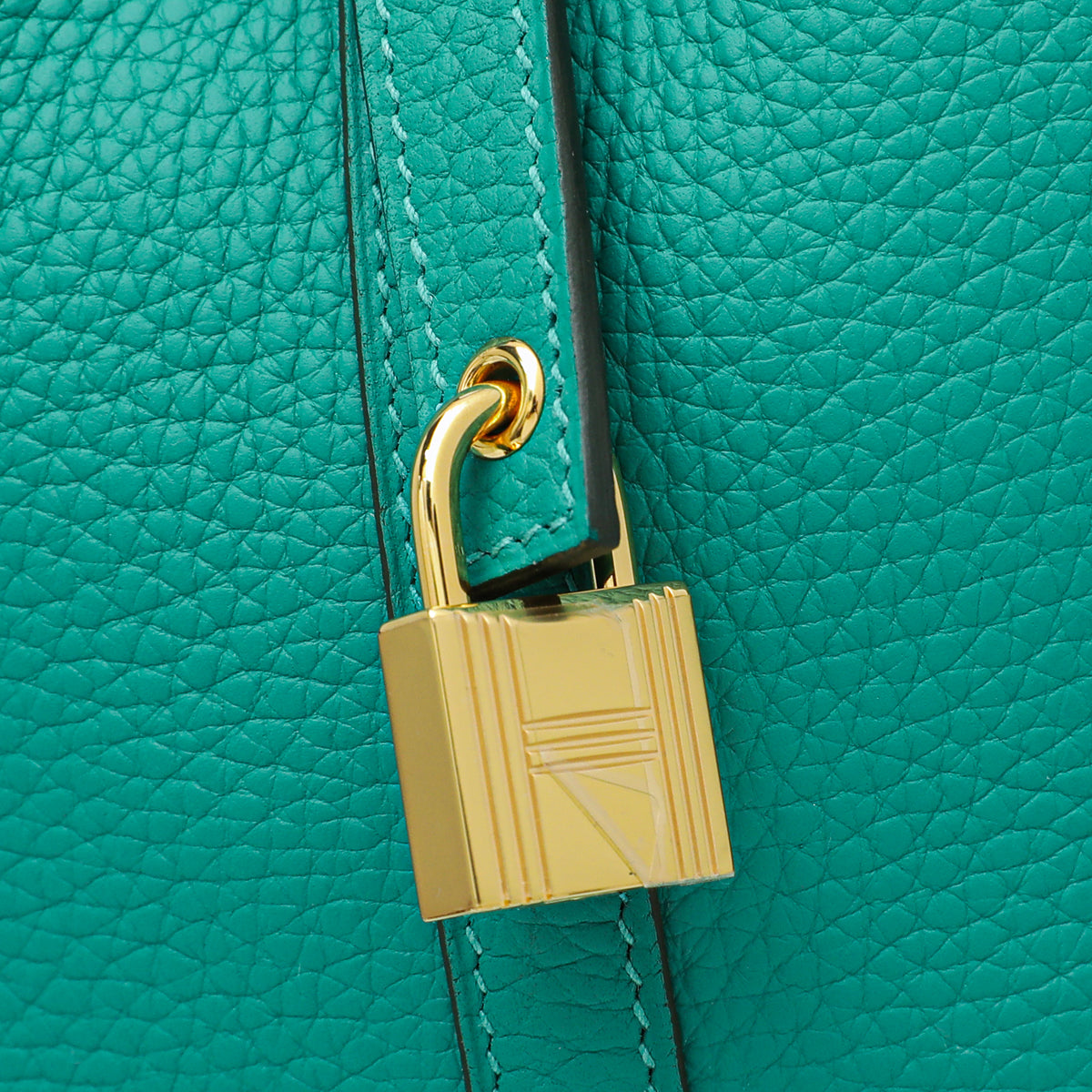 Hermes Vert Verone Picotin Lock 18 Bag