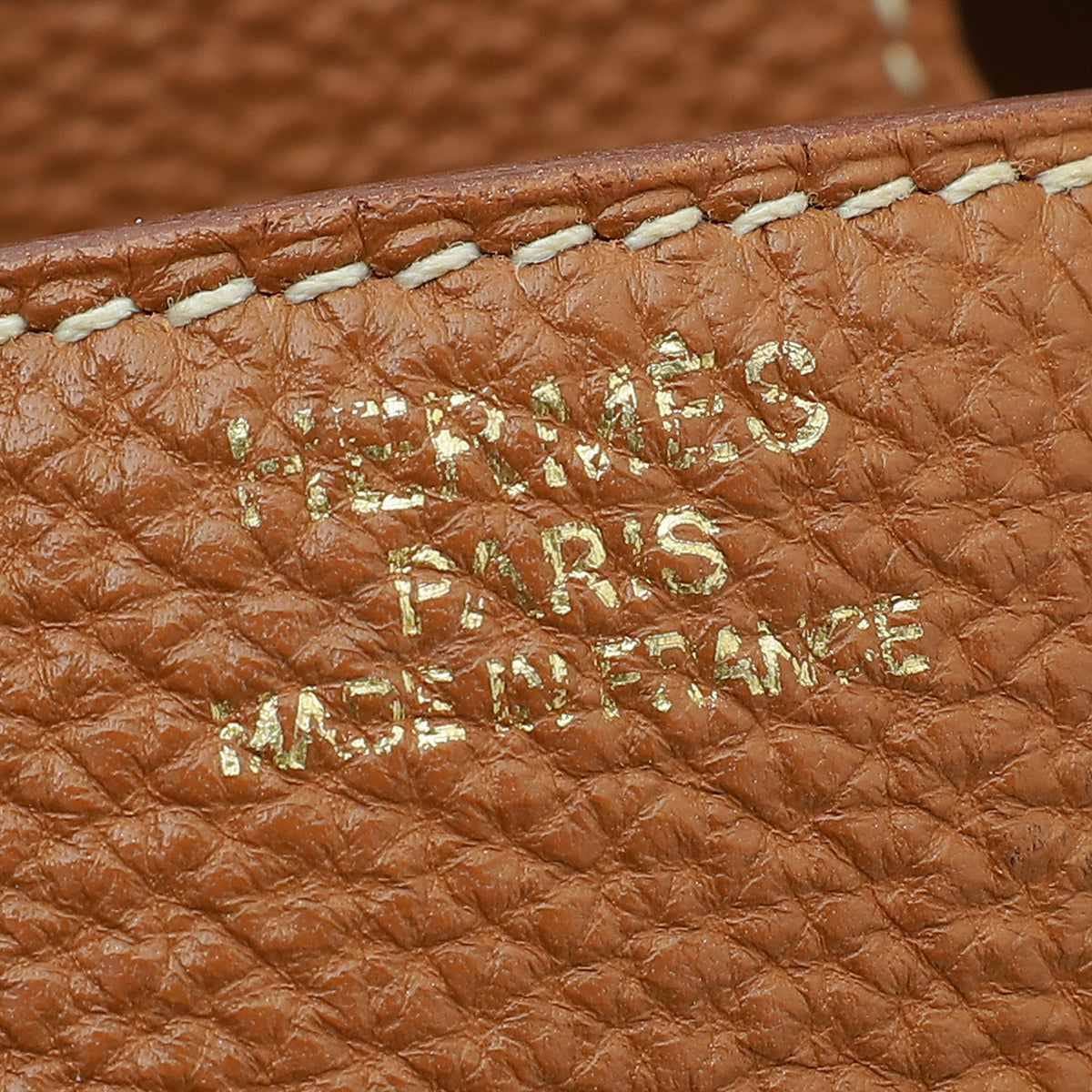 Hermes Gold Retourne Birkin 35 Bag