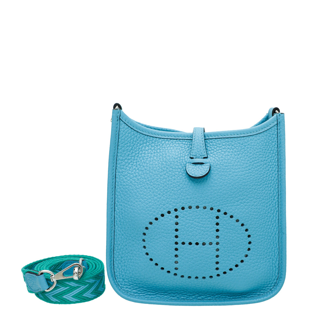 Hermes Bleu De Nord Evelyne Amazone TPM 16 Bag