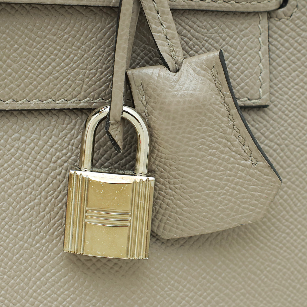 Hermes Etoupe Sellier Kelly 32 Bag