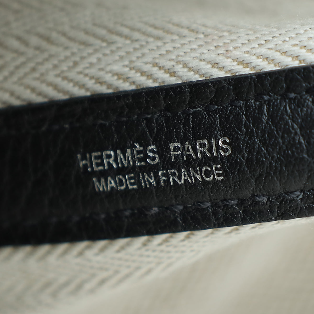 Hermes Noir Negonda Garden Party 30 TPM Bag