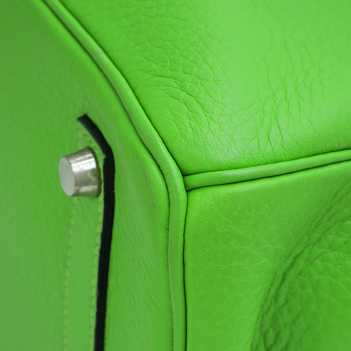 Hermes Vert Cru Birkin 35 Bag