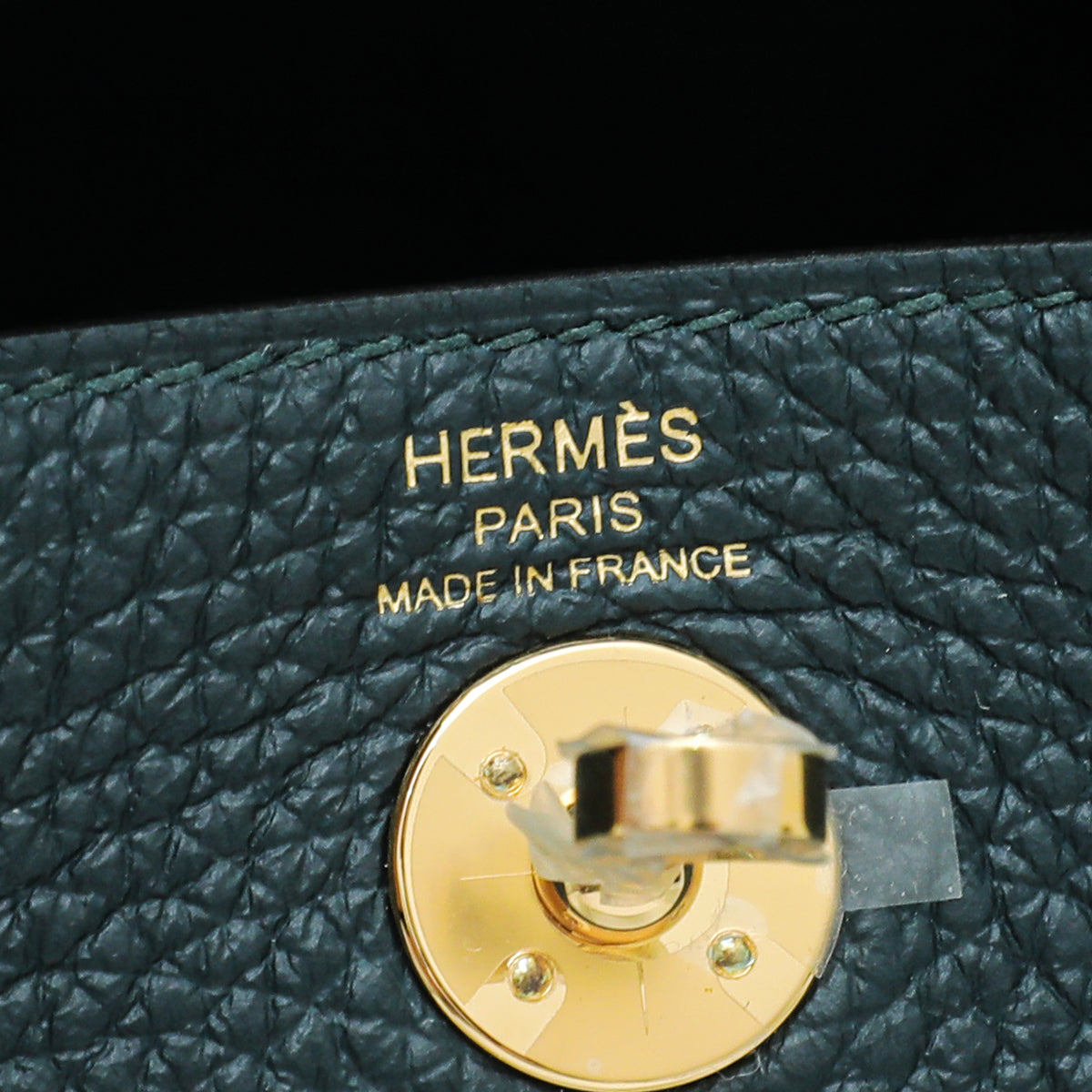 Hermes Vert Cypres Mini Lindy Bag