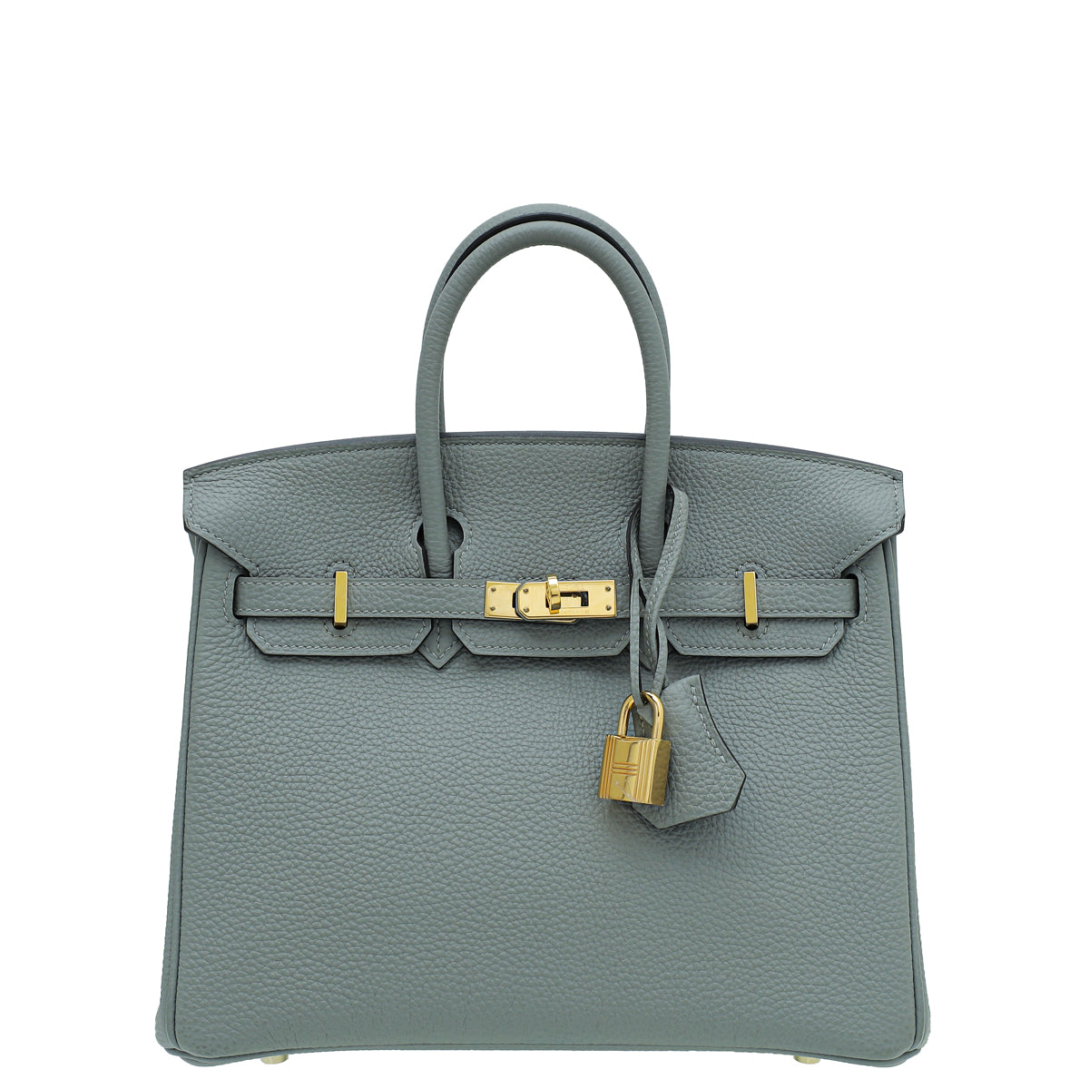 Hermes Gris Mouette Birkin 25 Bag