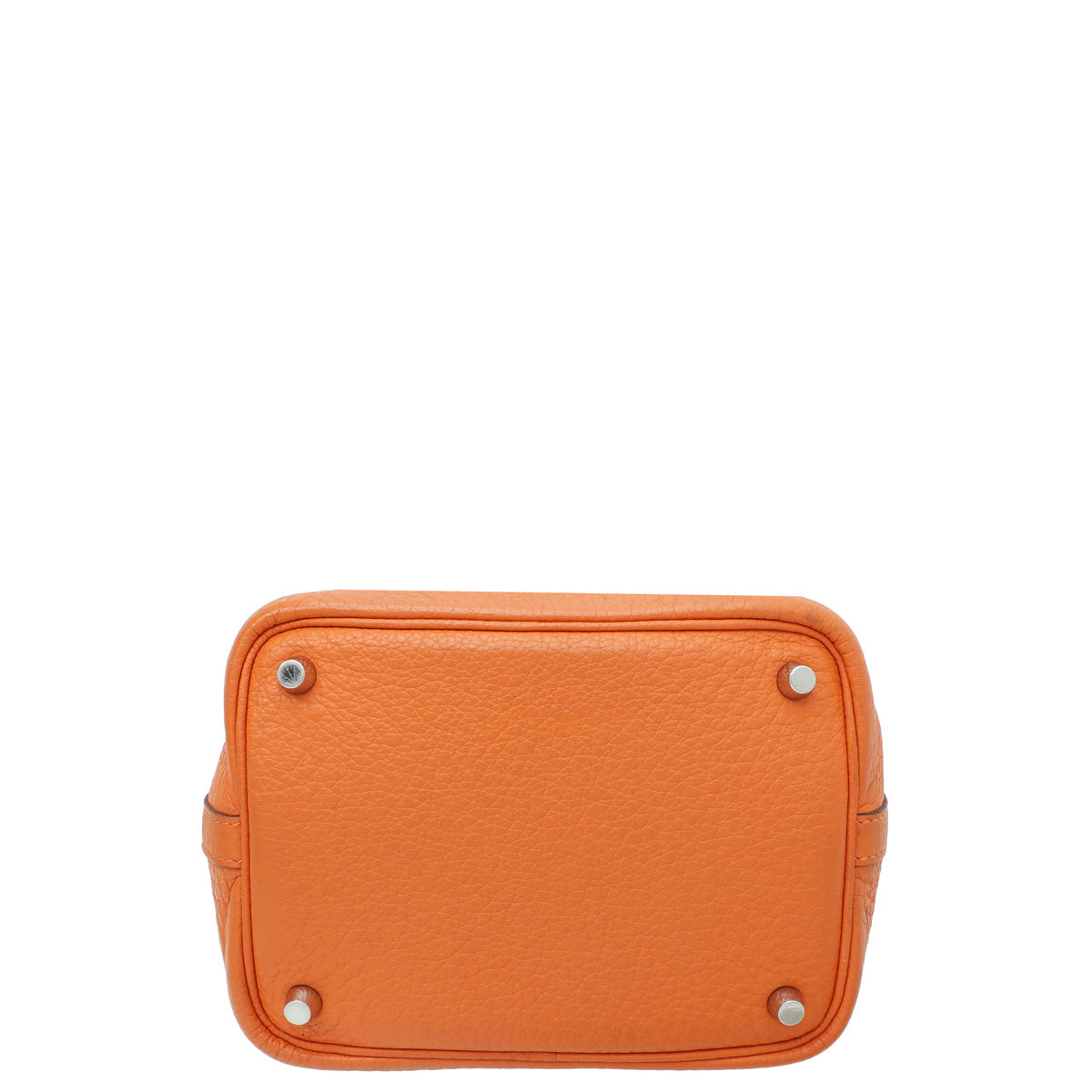 Hermes Orange Picotin Lock 18 Bag