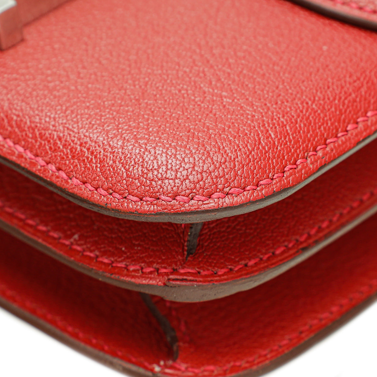 Hermes Rouge Casaque Constance 18 Bag