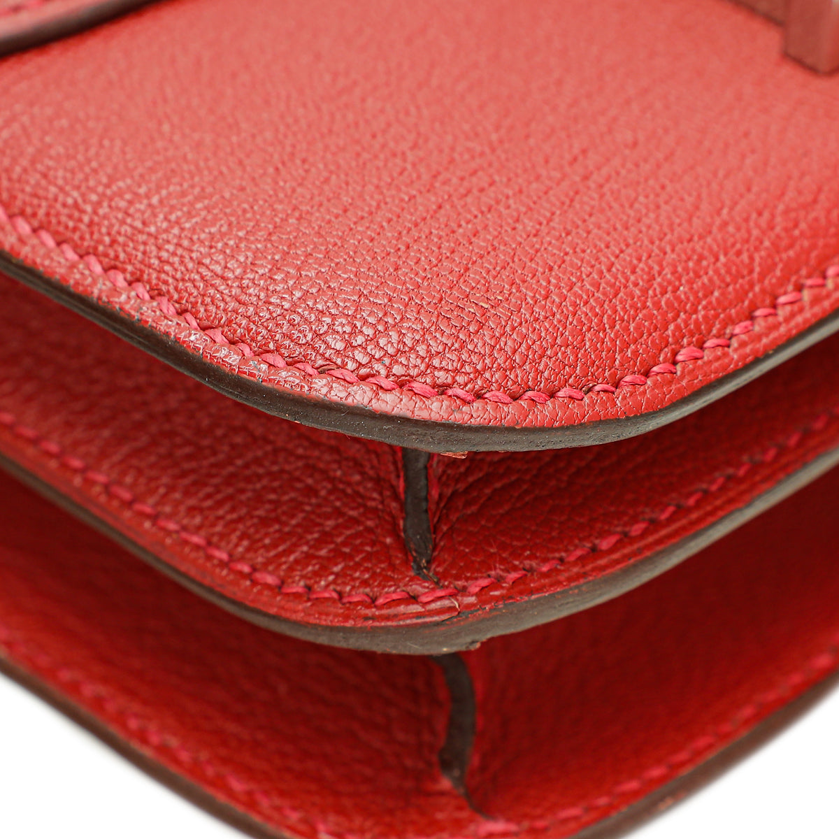 Hermes Rouge Casaque Constance 18 Bag