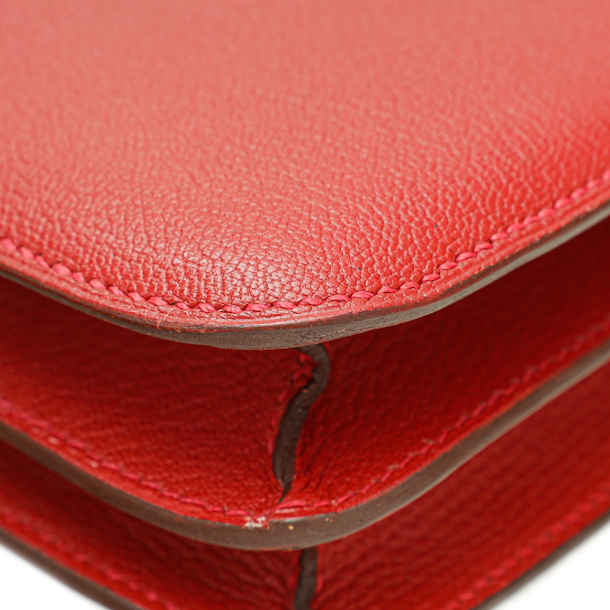 Hermes Rouge Casaque Constance 18 Bag