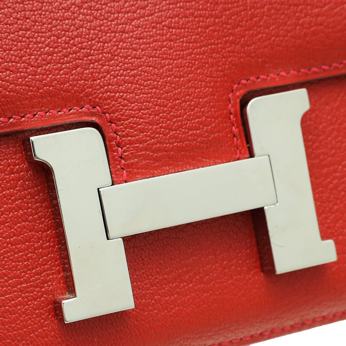 Hermes Rouge Casaque Constance 18 Bag