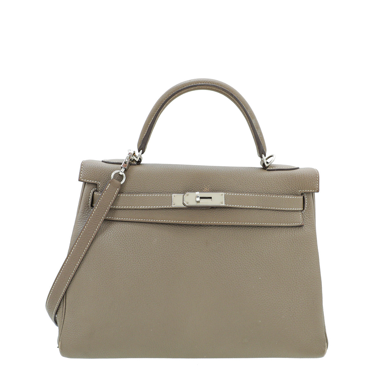 Hermes Etoupe Kelly 32 Bag