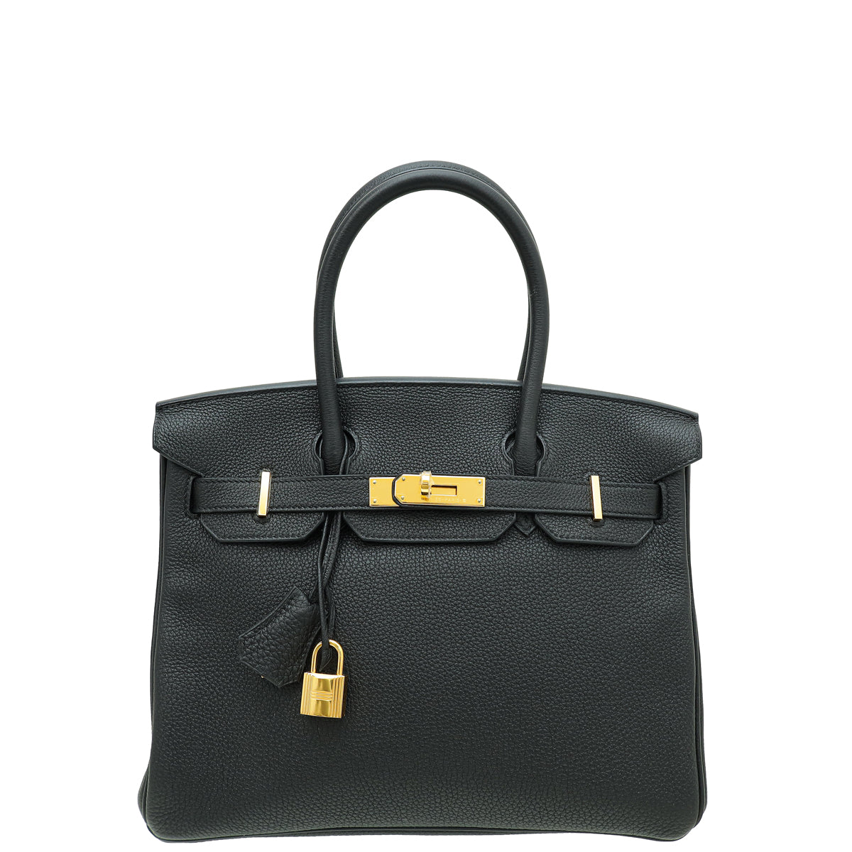 Hermes Noir Birkin 30 Bag