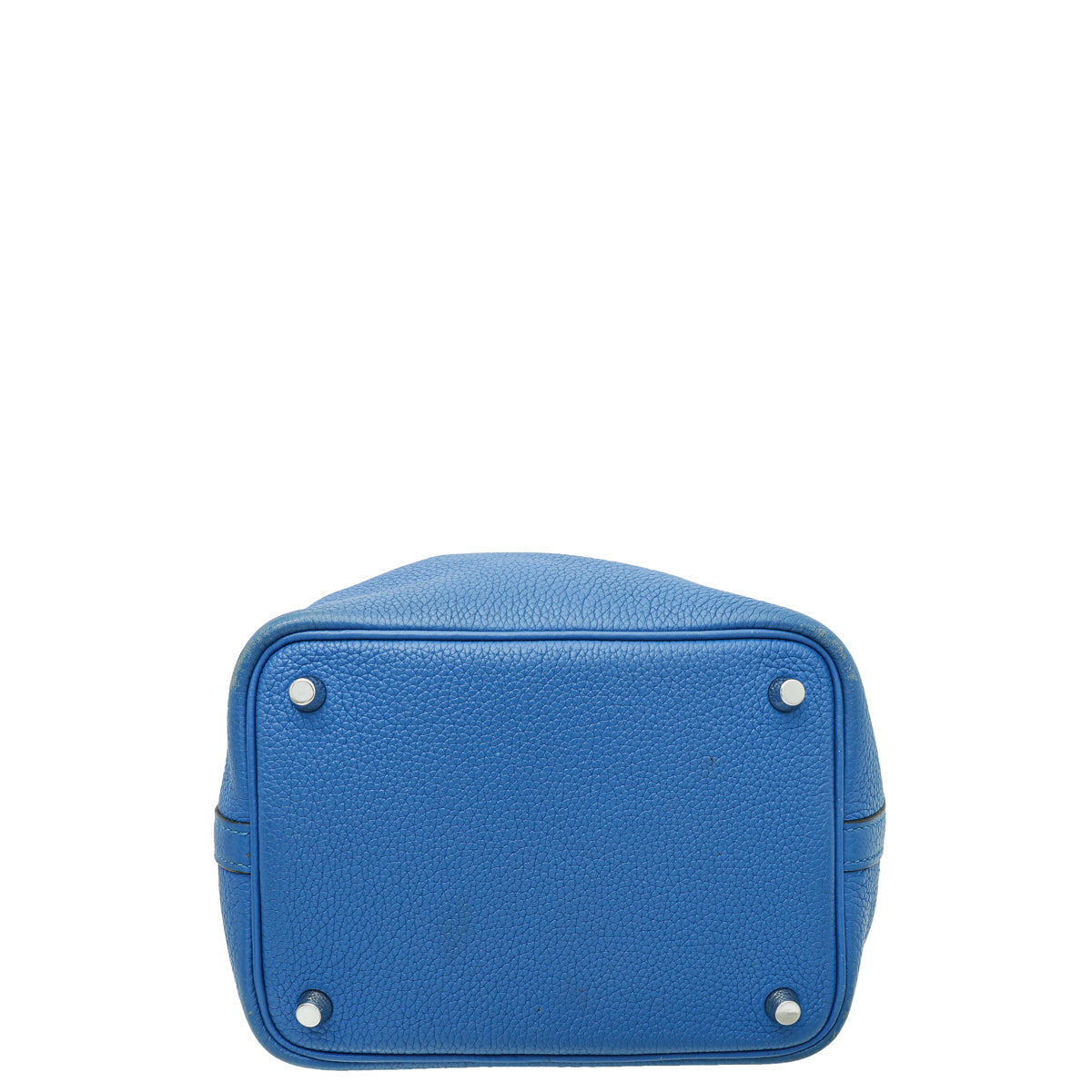 Hermes Bleu Zellige Picotin Lock 18 Bag