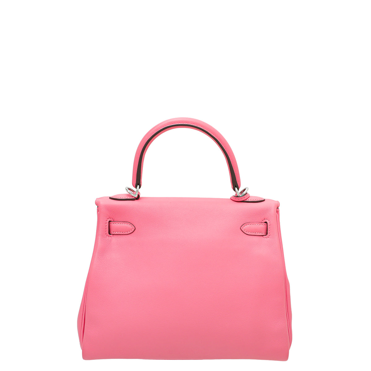 Hermes Rose Azalee Evercolor Retourne Kelly 25 Bag