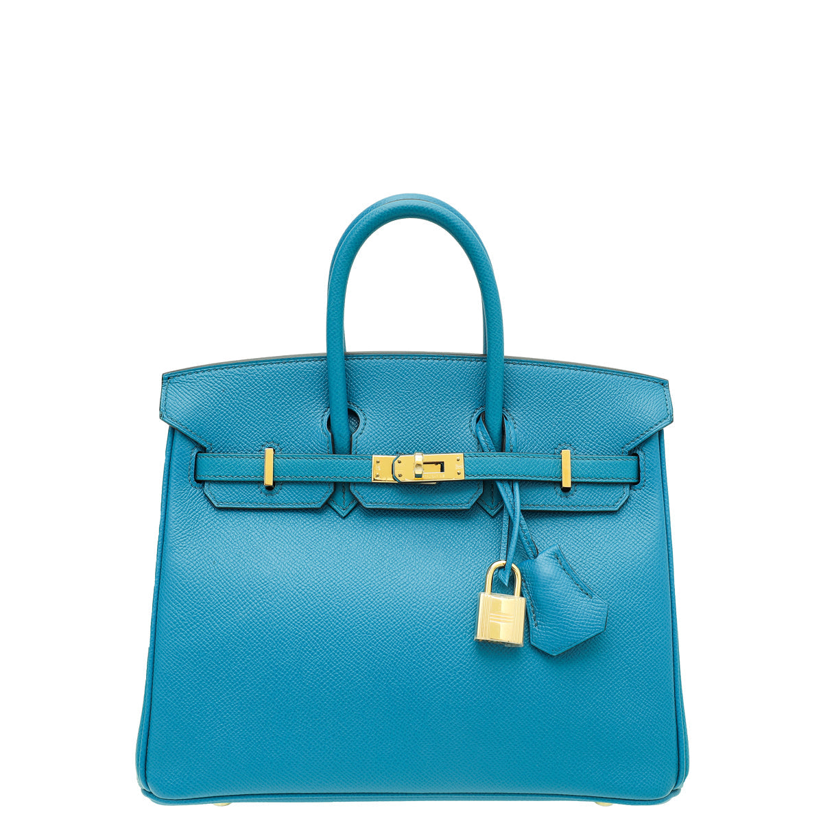 Hermes Bleu Izmir Birkin 25 Bag