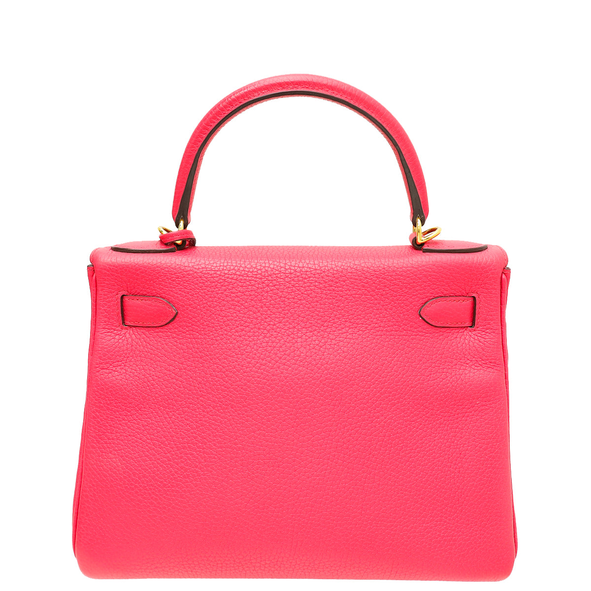 Hermes Rose Tyrien Retourne Kelly 28 Bag