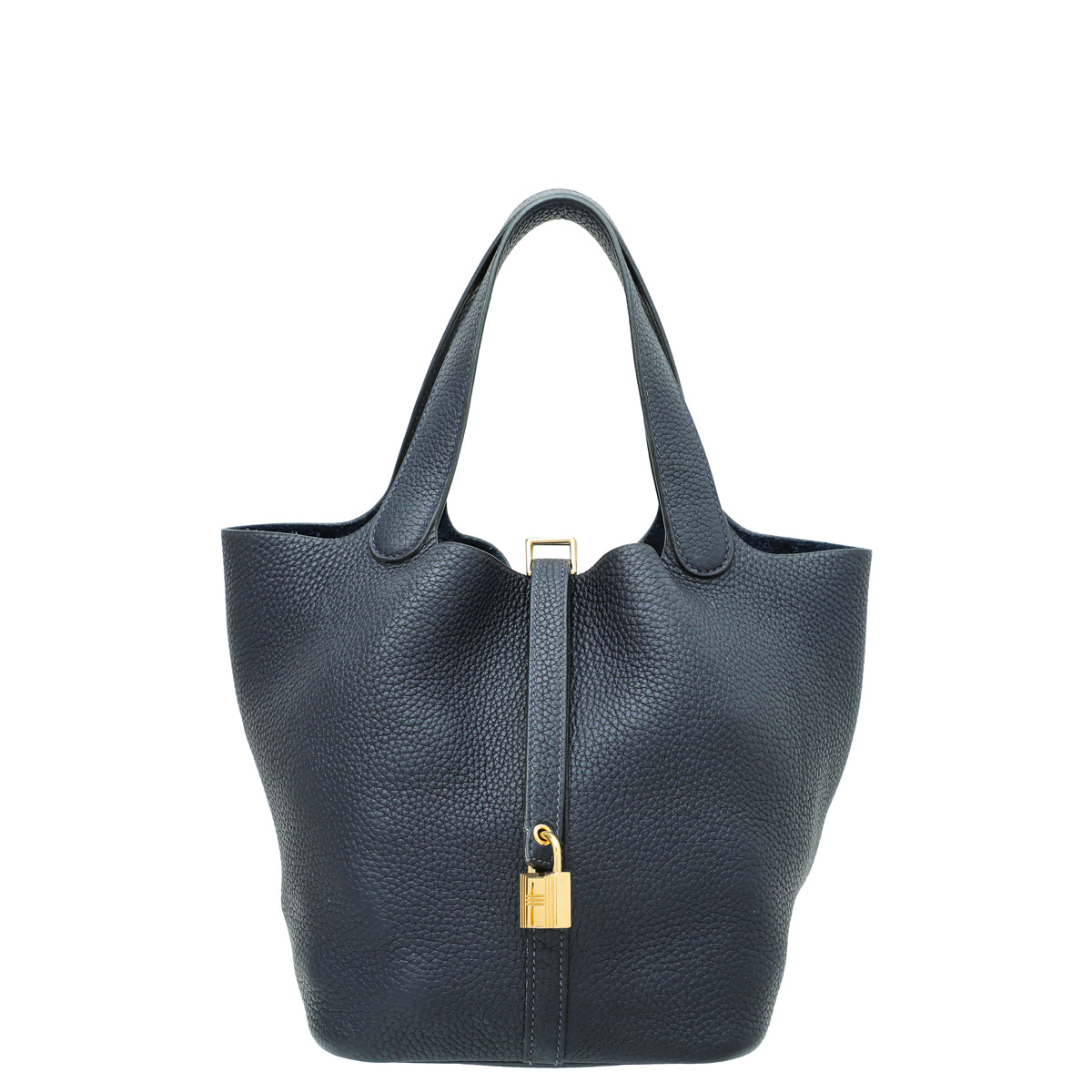 Hermes Navy Picotin Lock 22 Bag