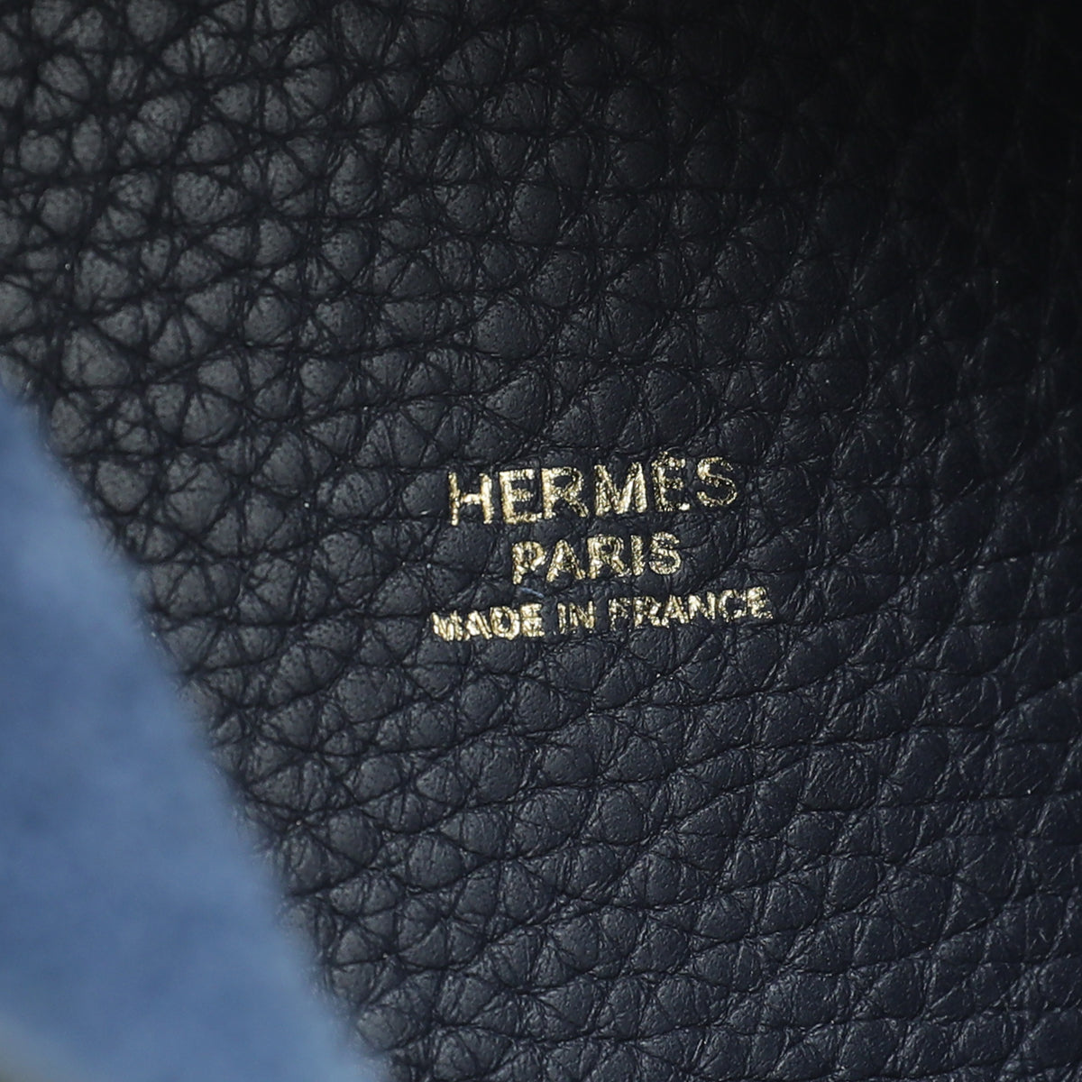 Hermes Navy Picotin Lock 22 Bag