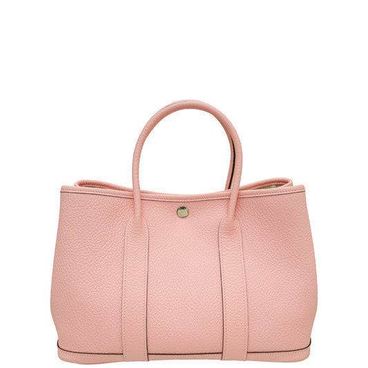 Hermes Rose Sakura Garden Party TPM Bag