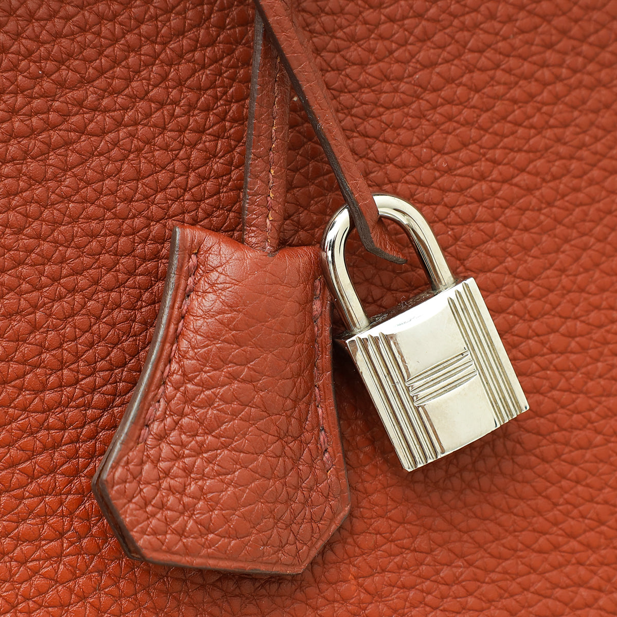 Hermes Cuivre Retourne Birkin 35 Bag