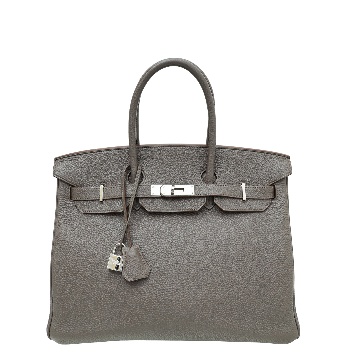 Hermes Etain Retourne Birkin 35 Bag