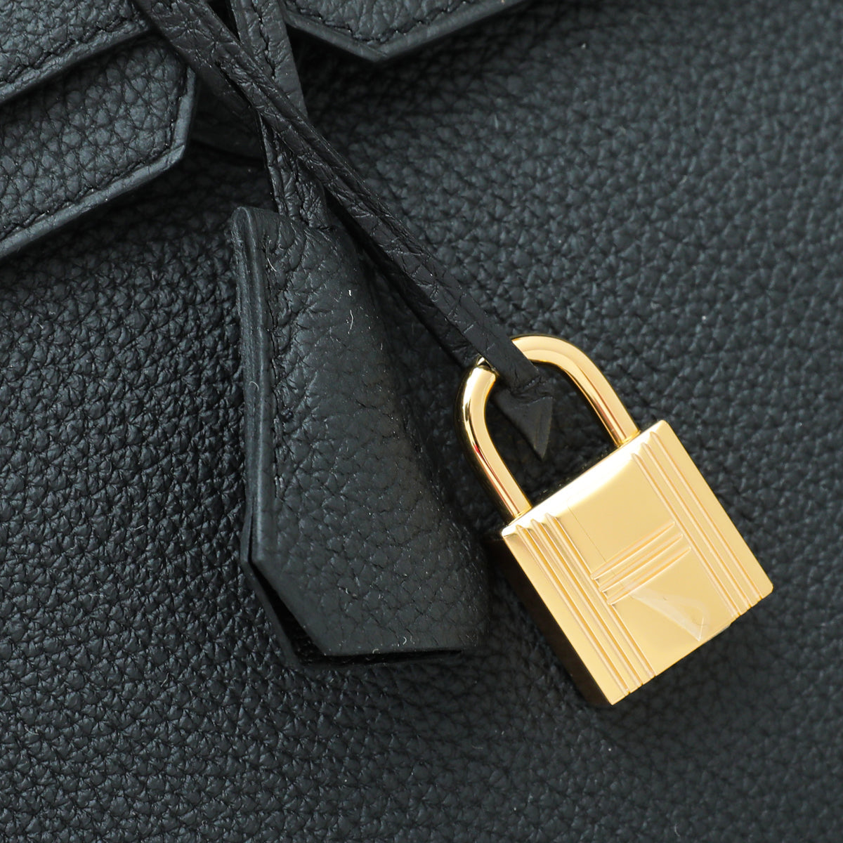 Hermes Noir Birkin 25 Bag