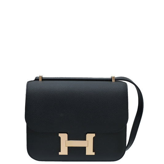 Hermes Noir Constance Mini Bag