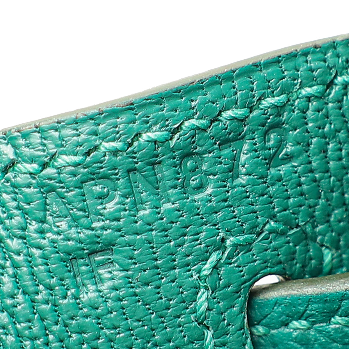 Hermes Malachite Sellier Kelly 28 Bag