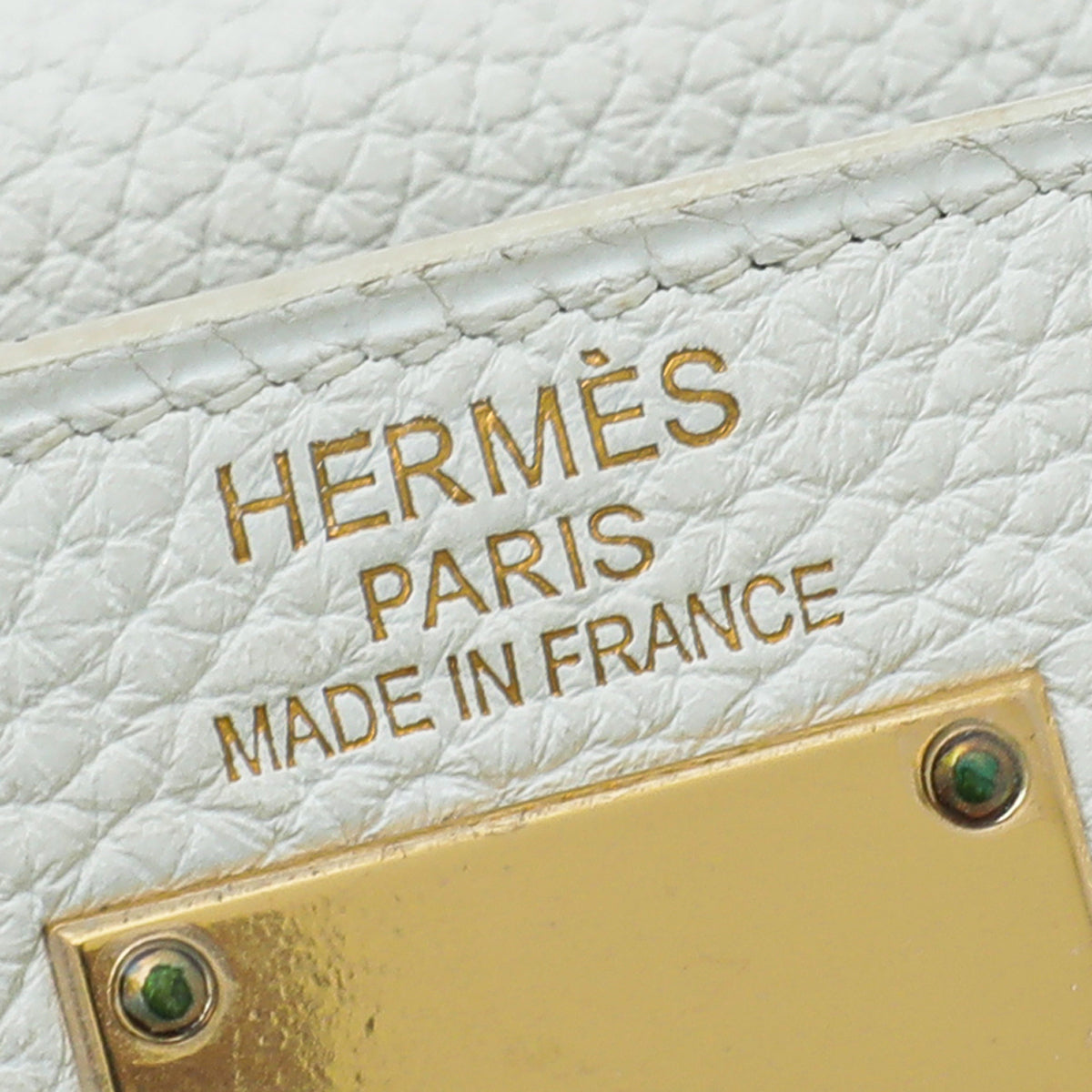 Hermes Blanc 42 JPG Birkin Bag