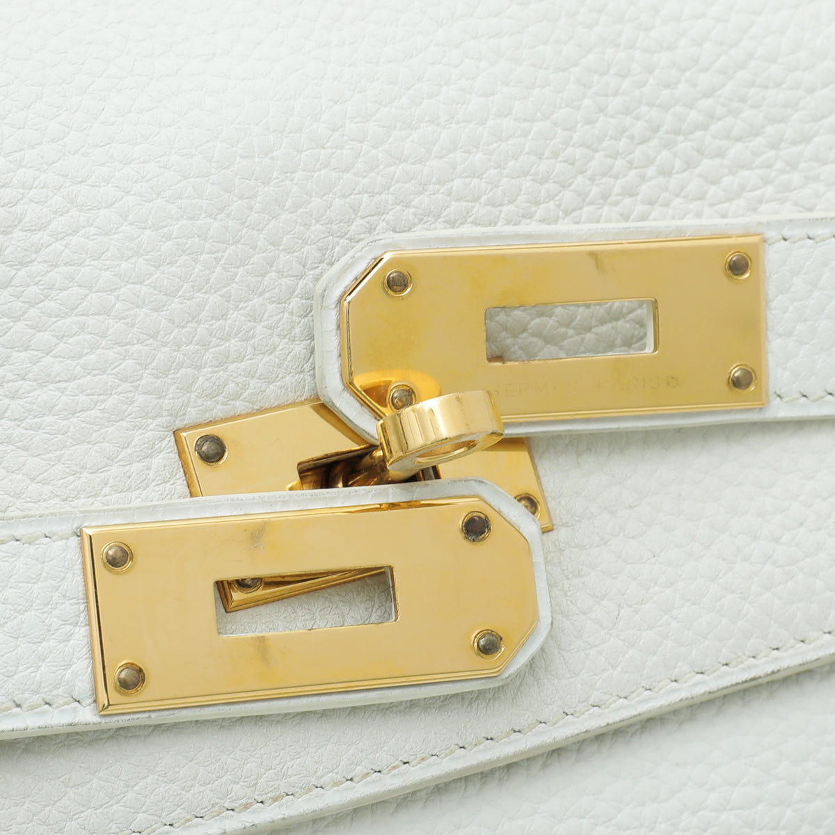 Hermes Blanc 42 JPG Birkin Bag