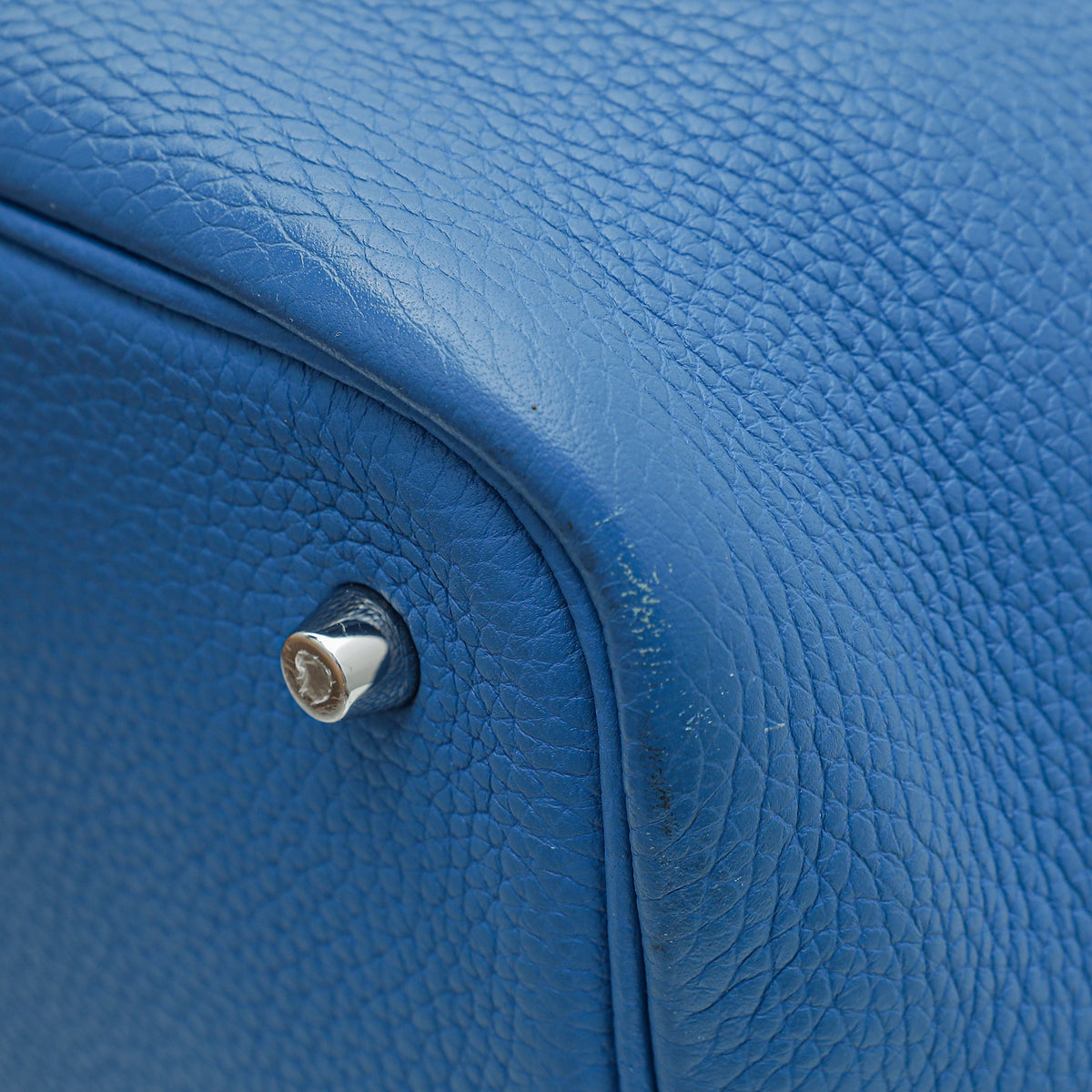 Hermes Bleu Royal Picotin Lock 22 Bag