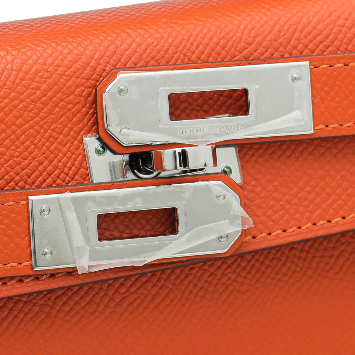 Hermes Potiron Kelly Cut Clutch