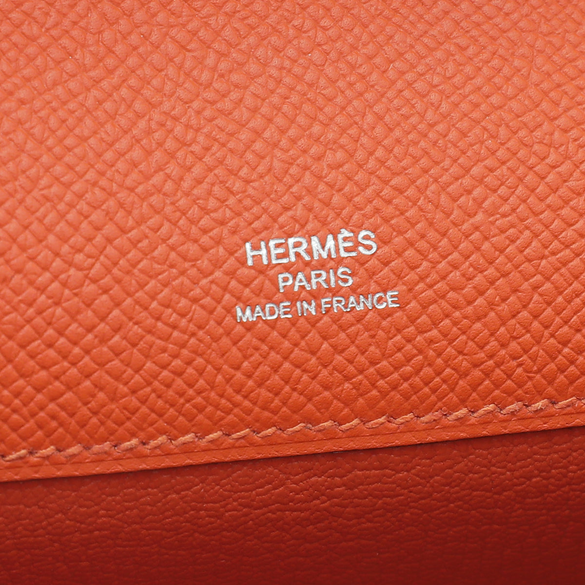 Hermes Potiron Kelly Cut Clutch