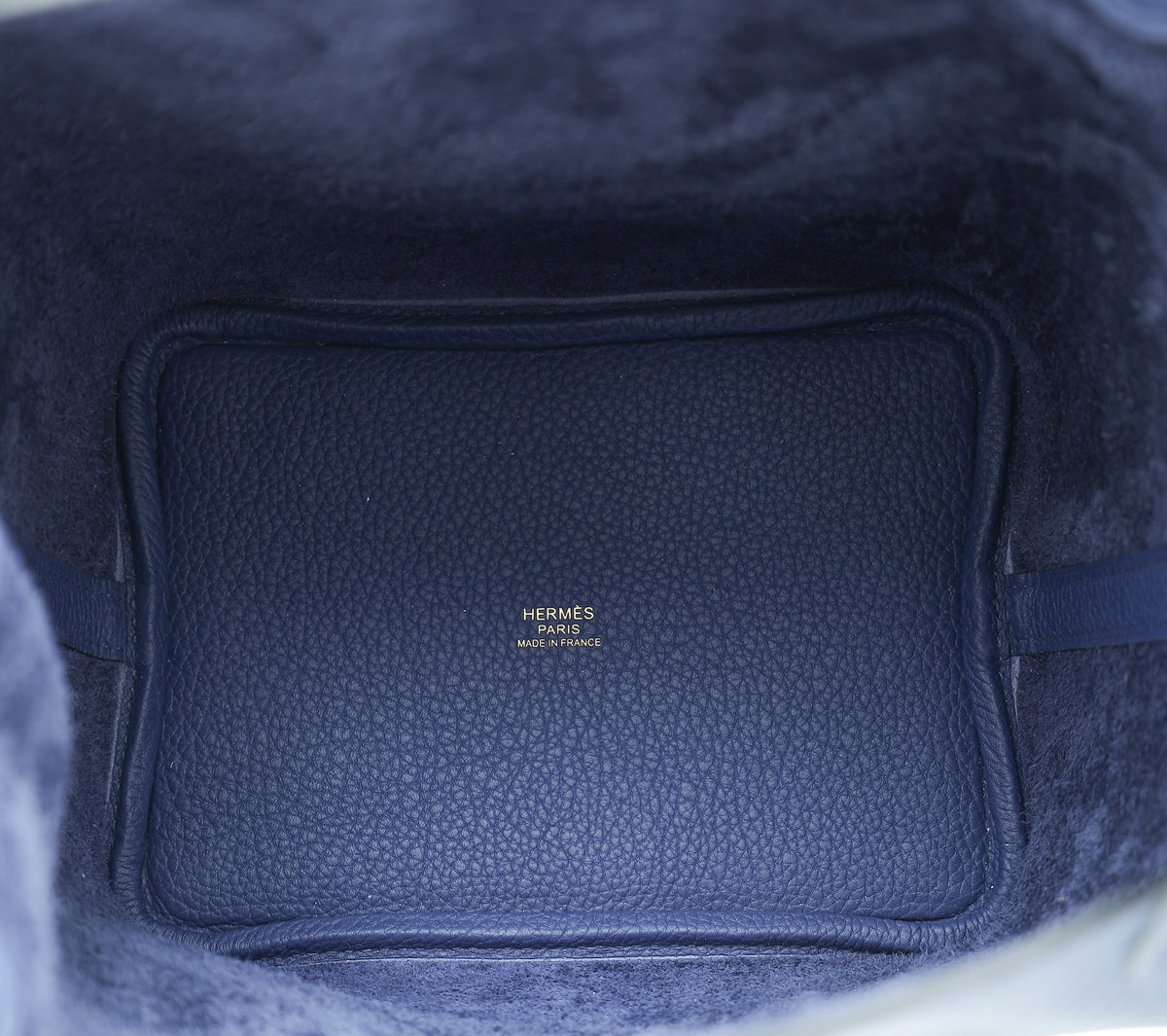 Hermes Blue Electric Picotin Lock 18 Bag