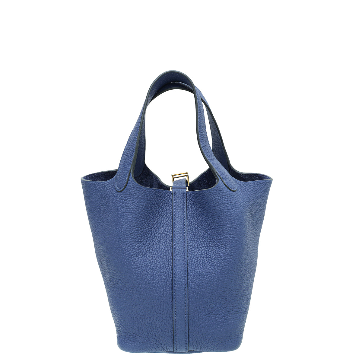 Hermes Blue Electric Picotin Lock 18 Bag