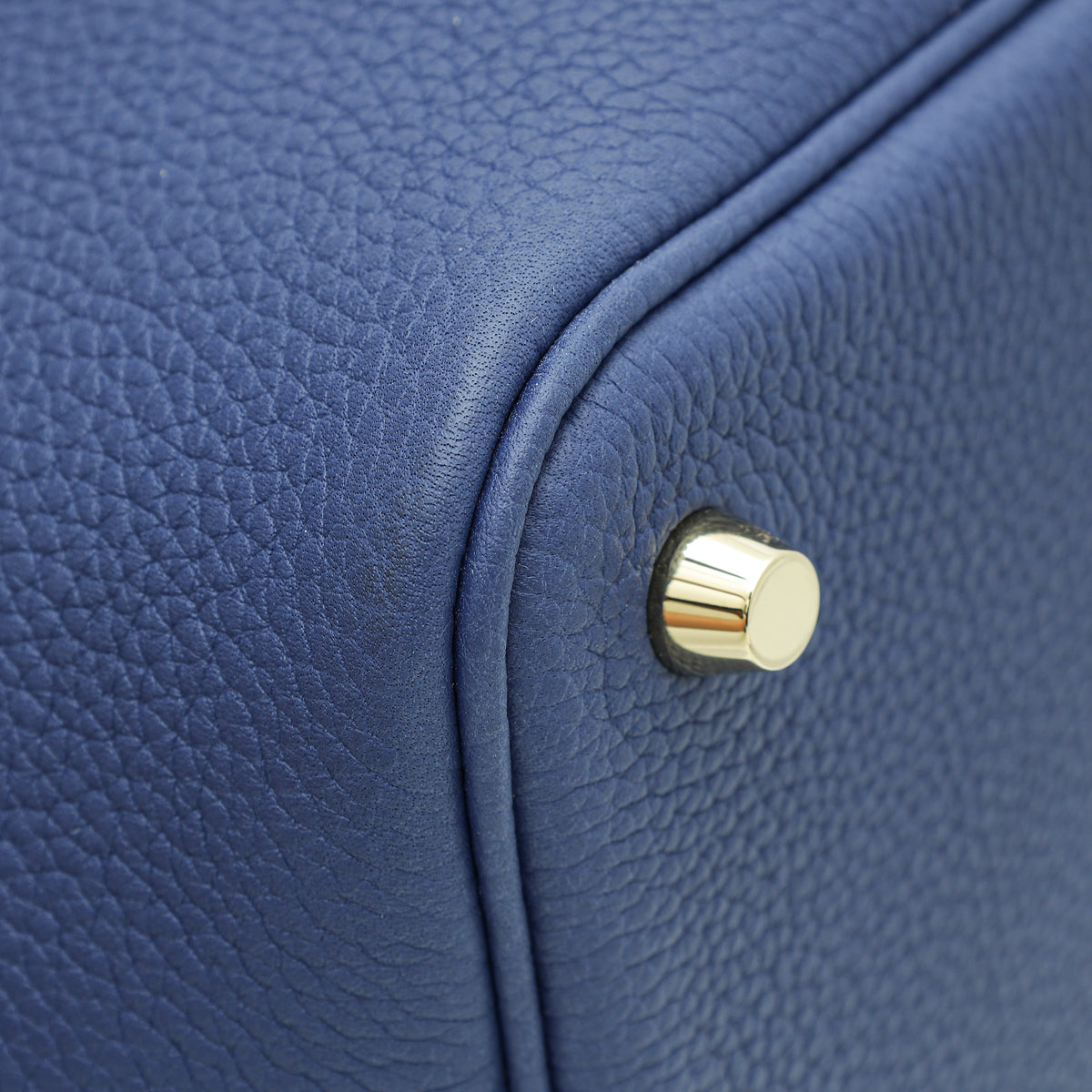 Hermes Blue Electric Picotin Lock 18 Bag