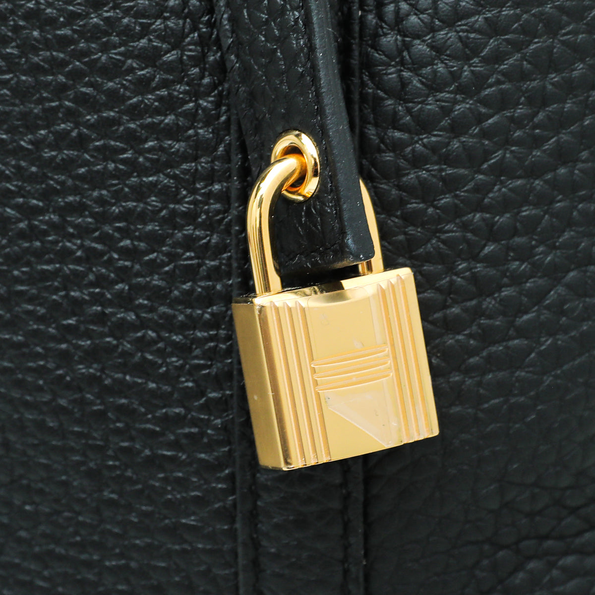 Hermes Noir Picotin Lock 18 Bag