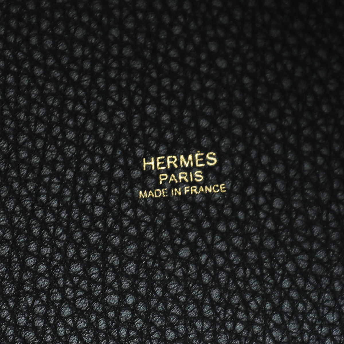 Hermes Noir Picotin Lock 18 Bag