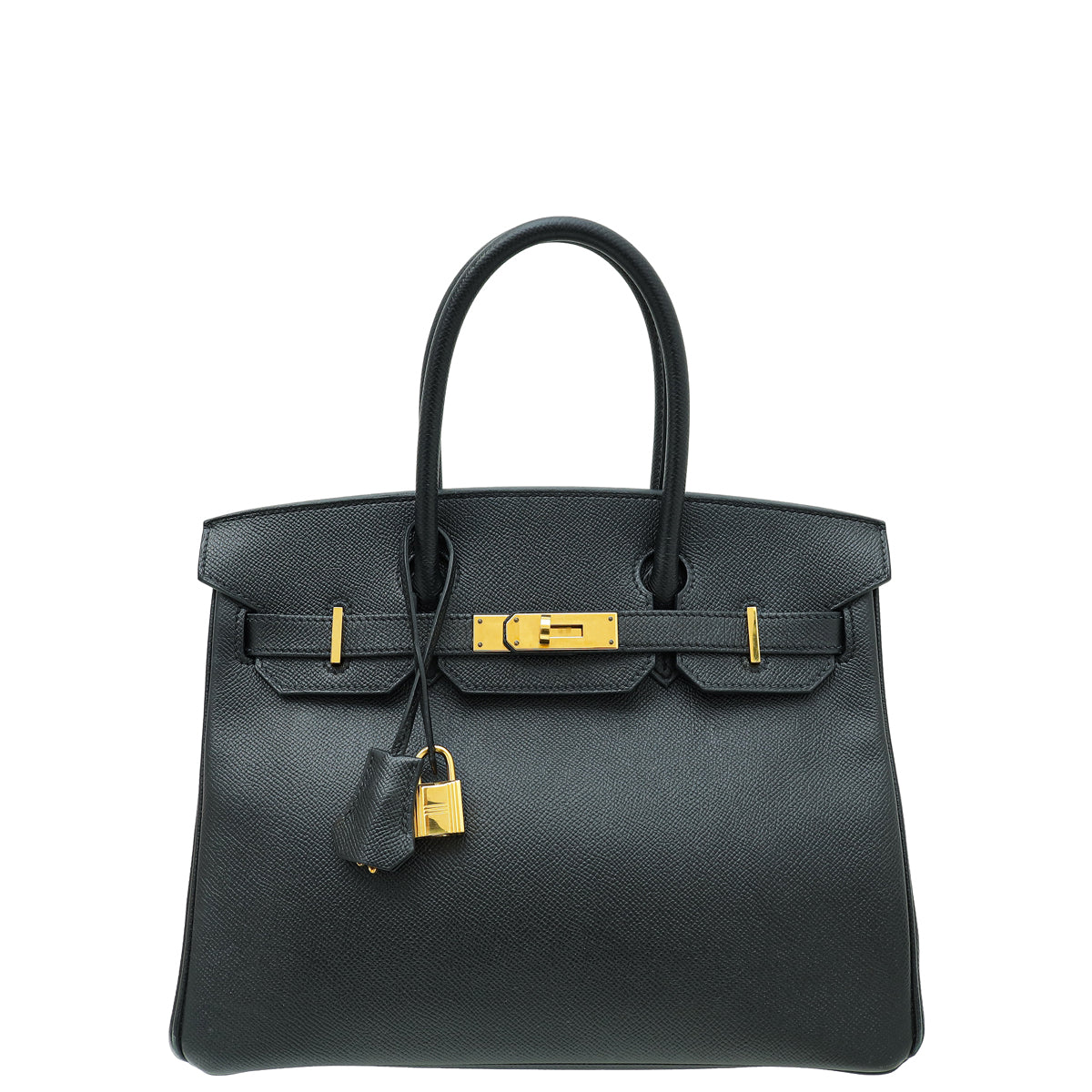 Hermes Noir Birkin 30 Bag