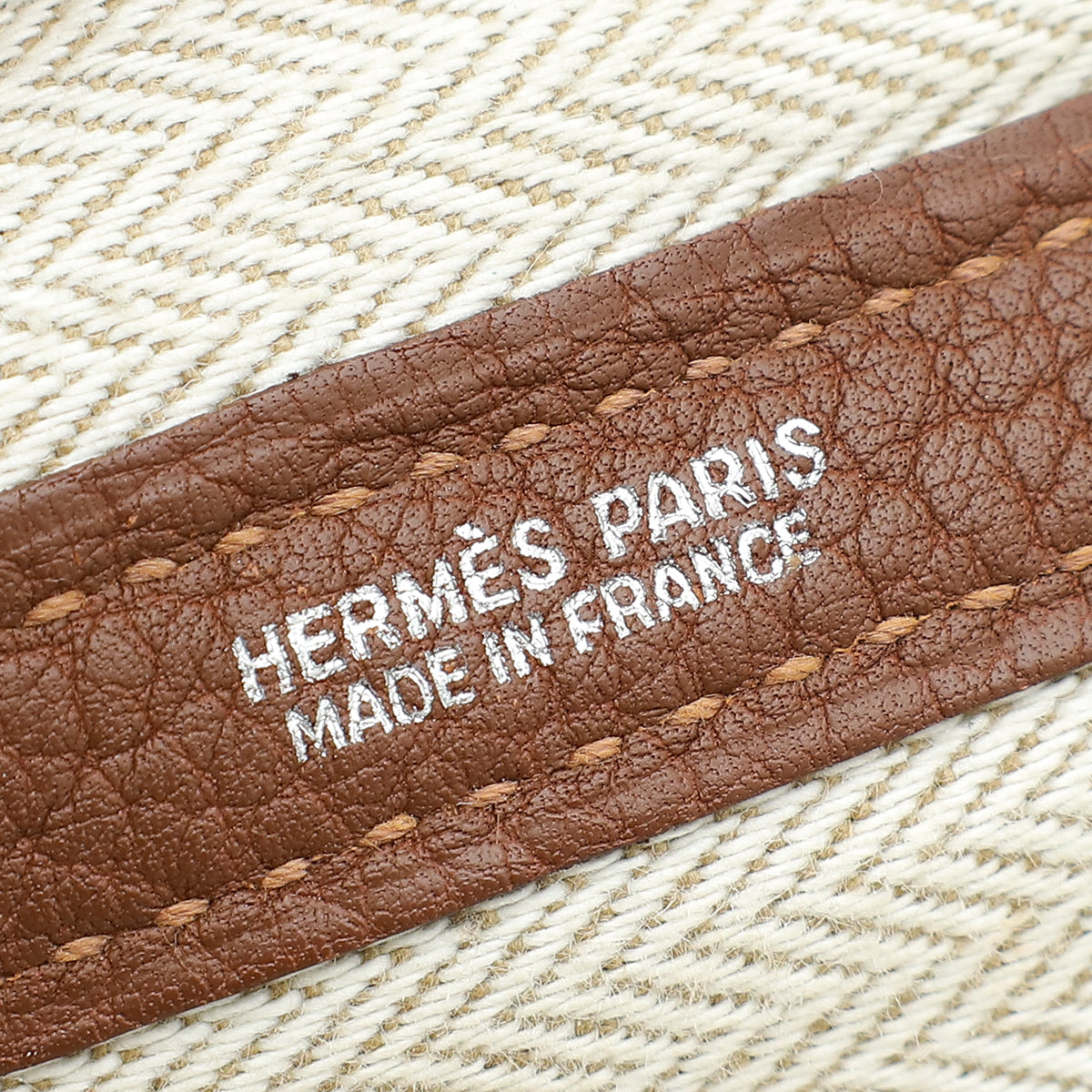 Hermes Marron D'Inde Garden Party 36 Bag