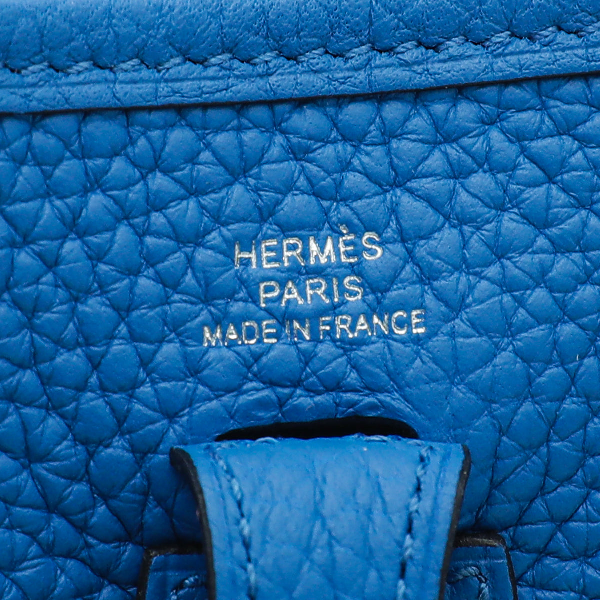 Hermes Bleu Zellige Evelyne TPM Bag