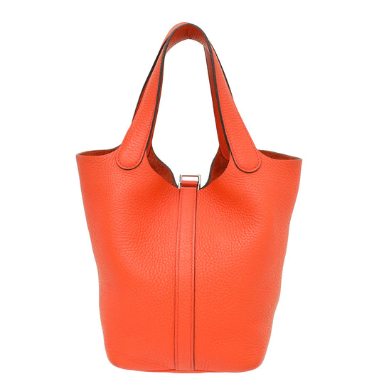 Hermes Capucine Picotin Lock 18 Bag