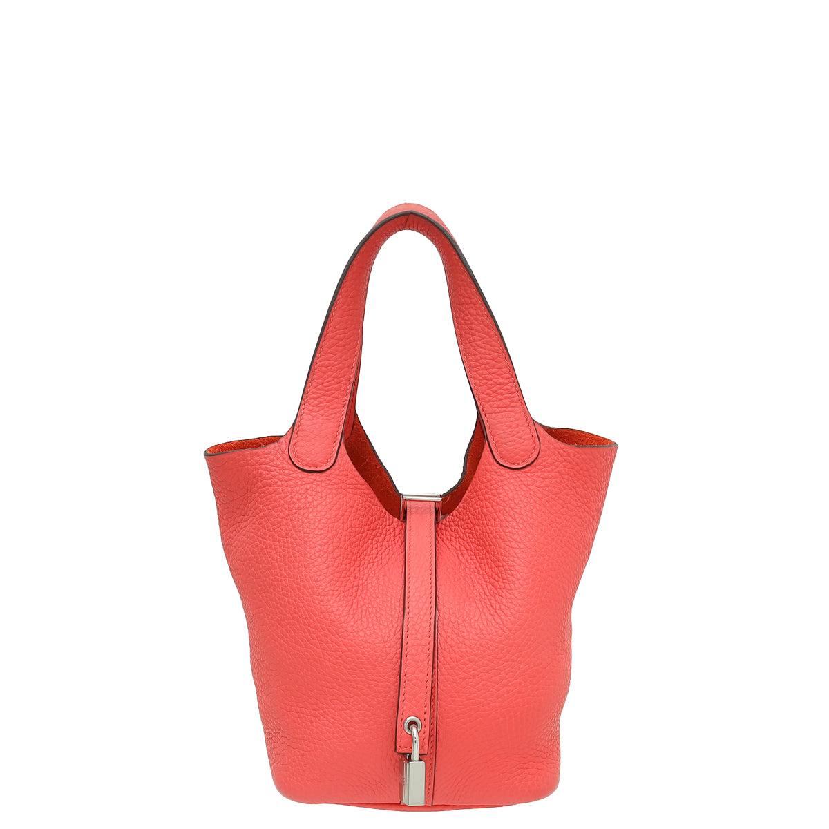 Hermes Rose Texas Picotin Lock 18 Bag