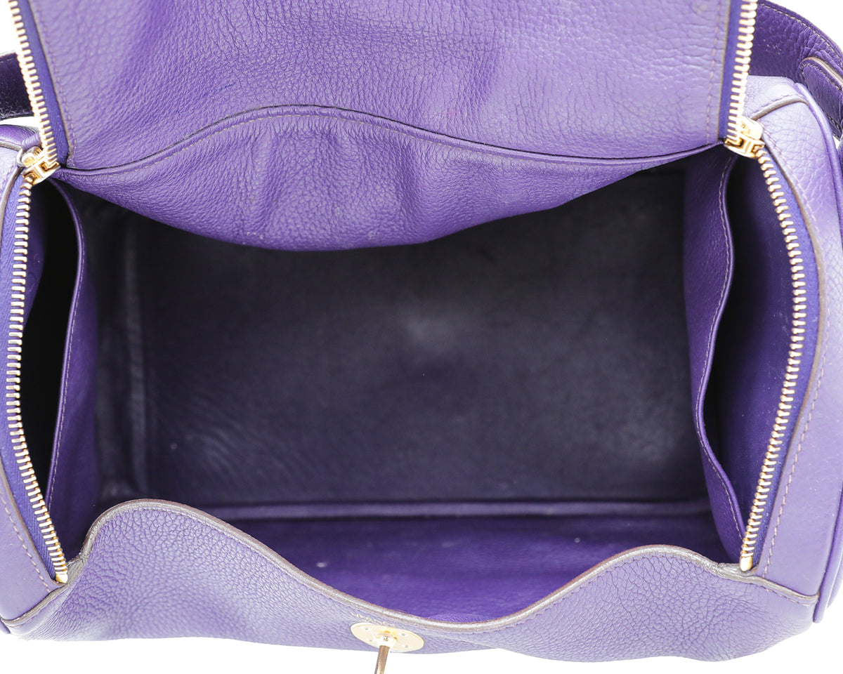 Hermes Ultraviolet Lindy 30 Bag