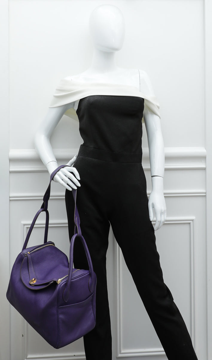 Hermes Ultraviolet Lindy 30 Bag