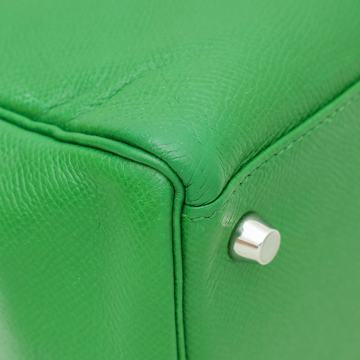 Hermes Vert Bengale Retourne Kelly 35 Bag