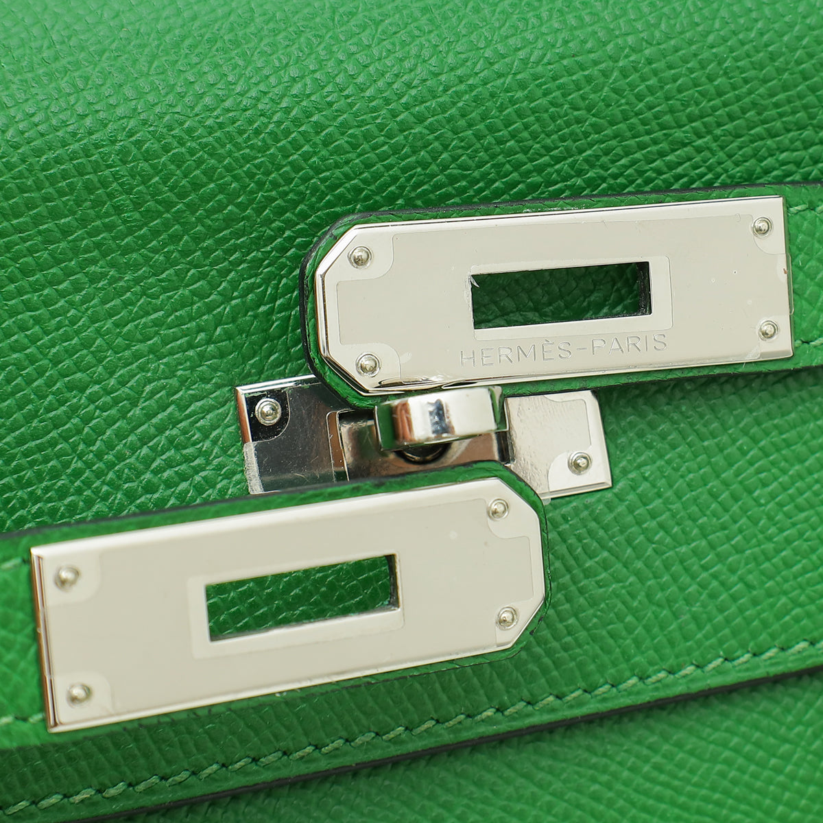 Hermes Vert Bengale Retourne Kelly 35 Bag